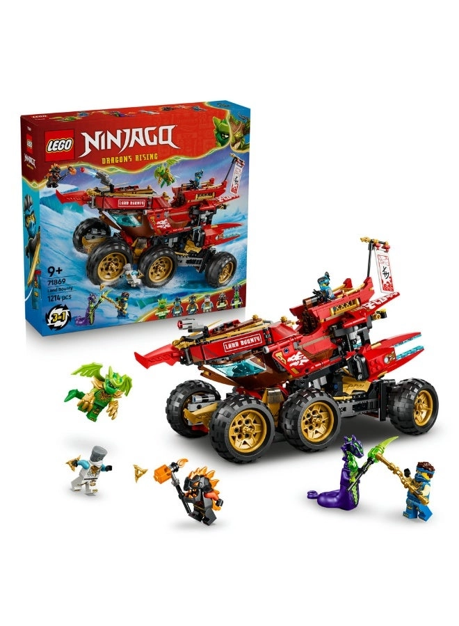 LEGO NINJAGO Land Bounty (71869) - 3-in-1