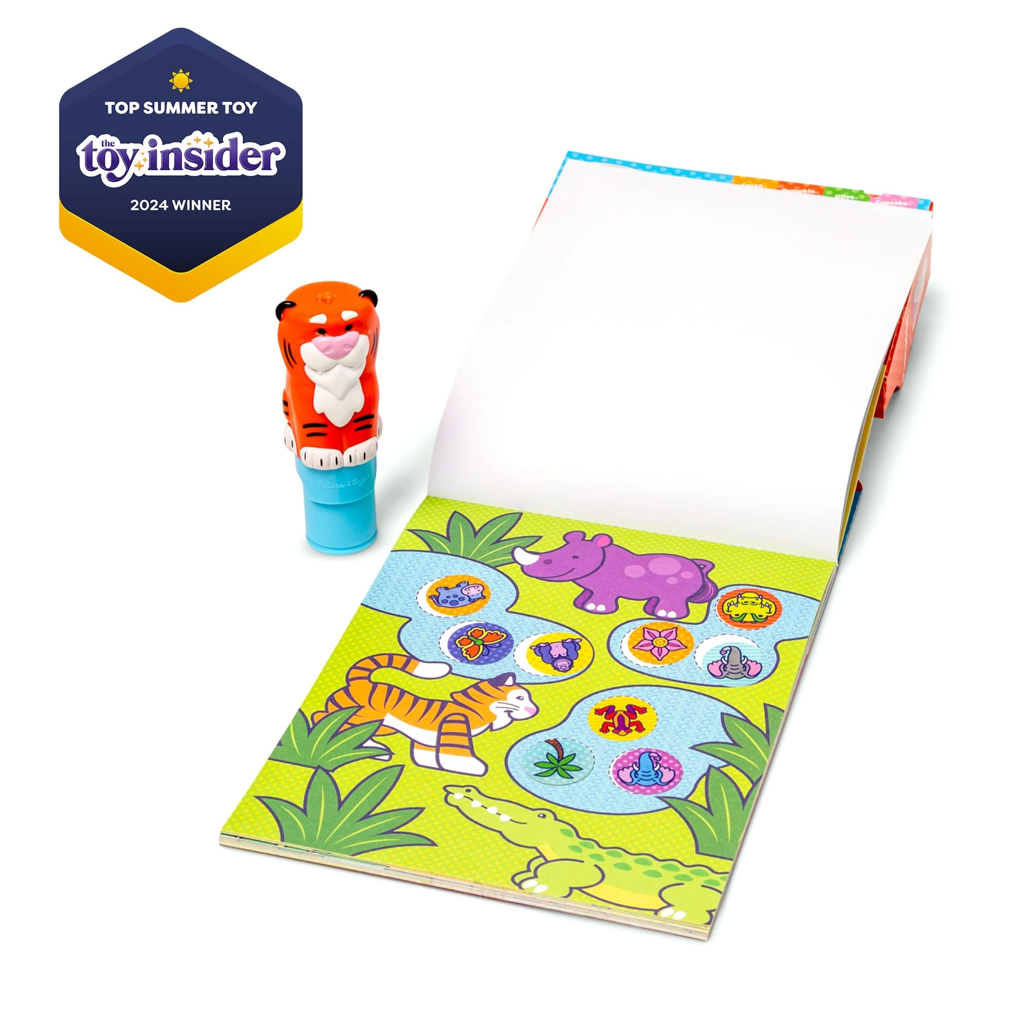 Sticker Wow! Stamper - Tiger + Mini Activity Pad - 24 pages