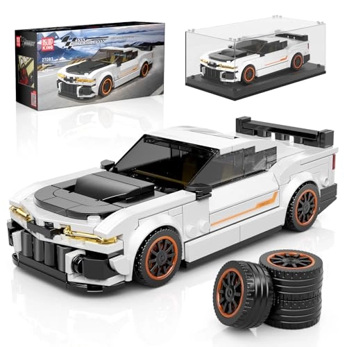 27083 Technik Speed Champion Racing Car - 420 Pieces Acrylic Display Case