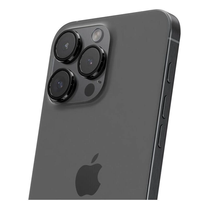 Ultra-Clear Anti-Glare Aluminosilicate Glass Camera Lens Protector for iPhone 16 Pro/Pro Max