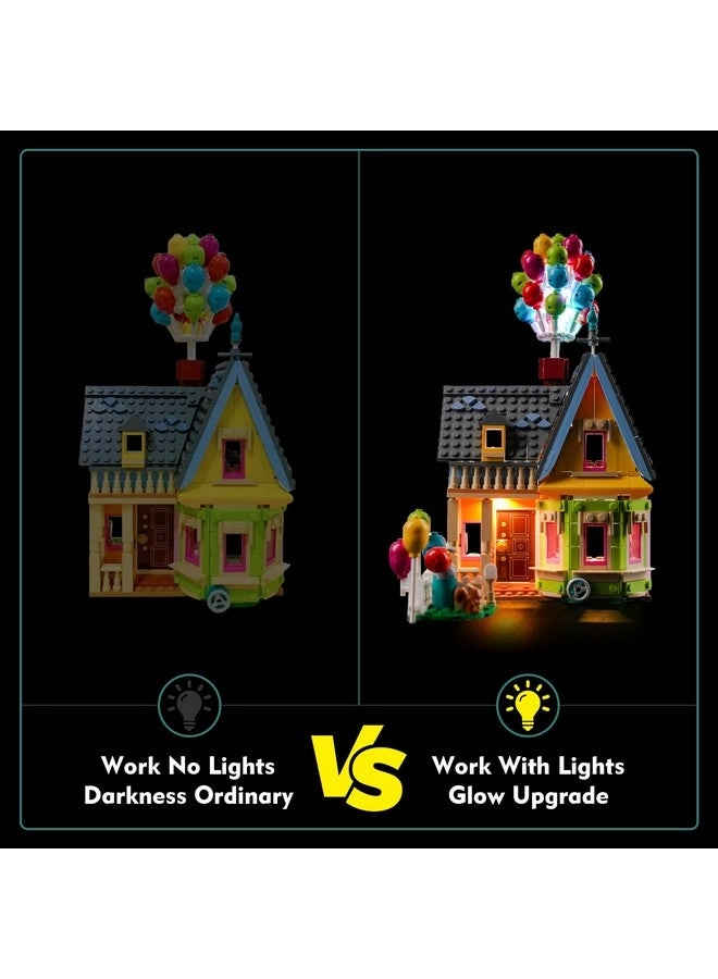 LED Light Kit - Sensing Colorful Lighting for LEGO Up House 43217