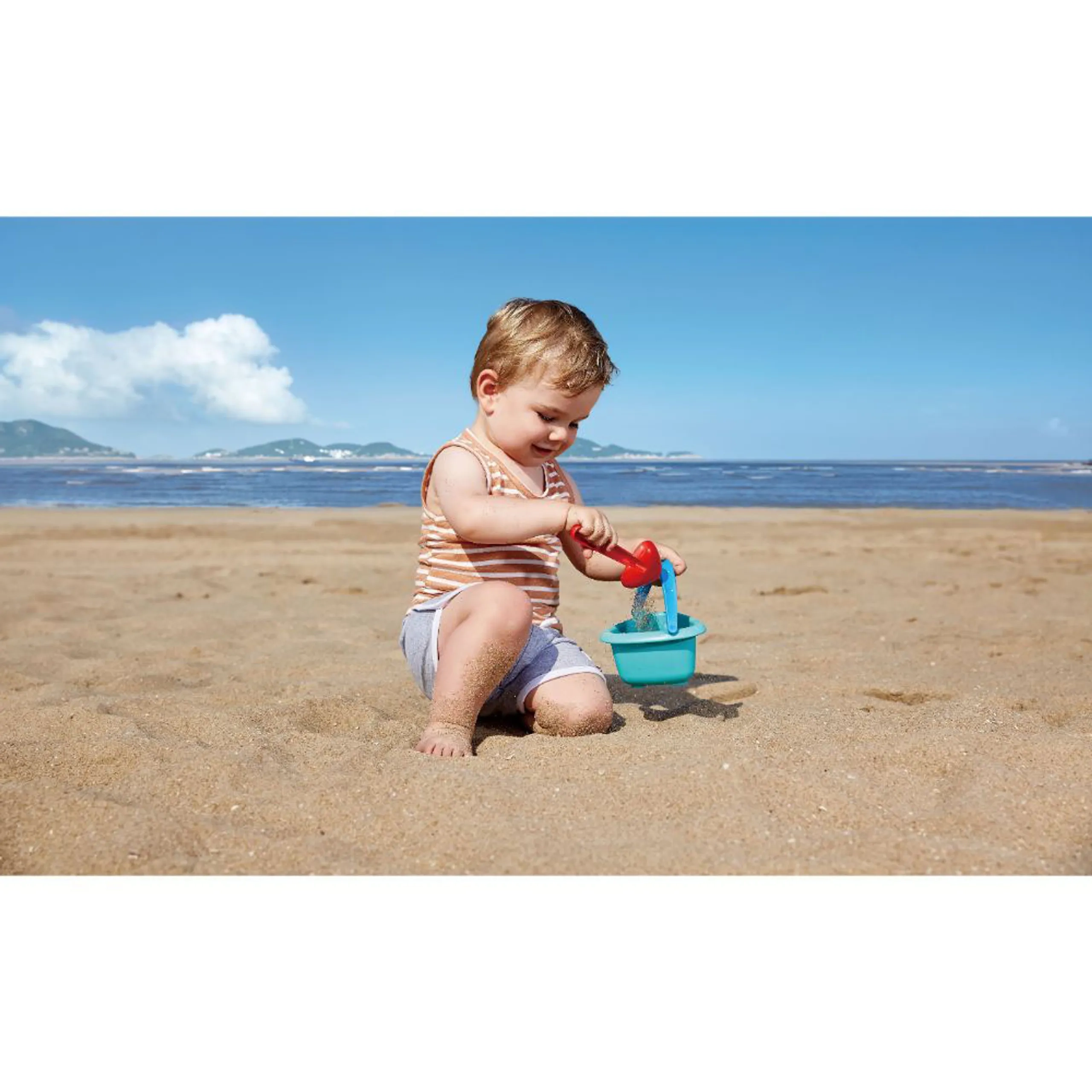 Baby Bucket & Spade - 6 months-2 years Plastic