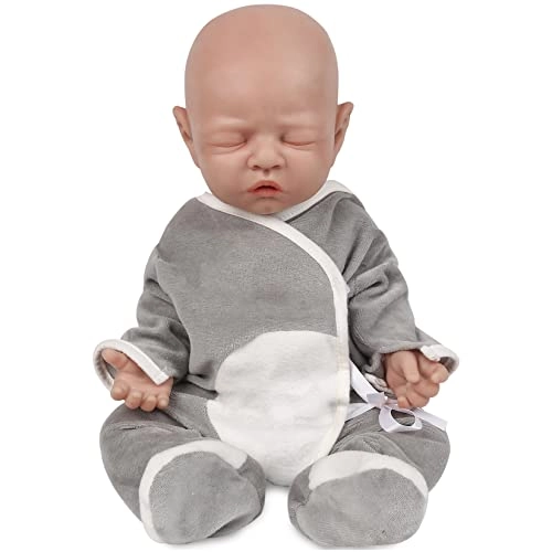 Reborn Baby Doll - 18 inch Silicone Boy Ages 3+