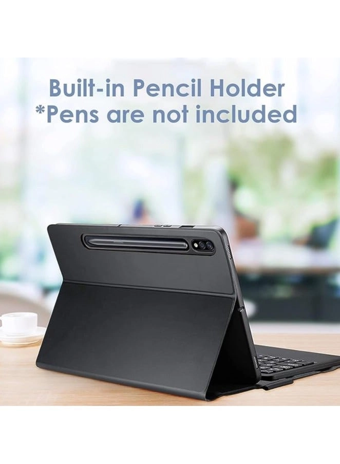 Backlit Keyboard Case with Touchpad and Pen Holder for Galaxy Tab S9 Ultra 14.6-inch (2023)