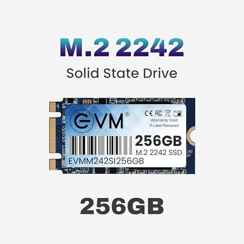 M.2 2242 SSD - 256GB