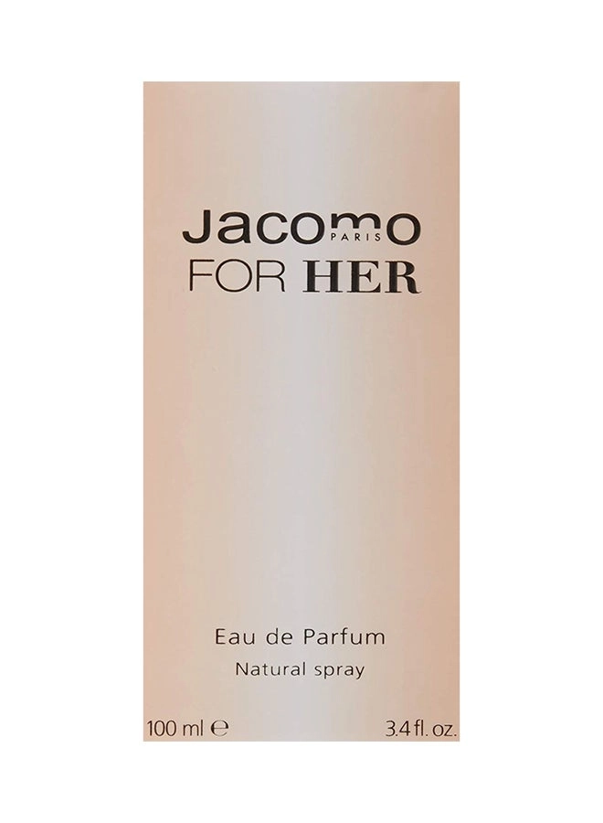 For Her Eau de Parfum 100 ml