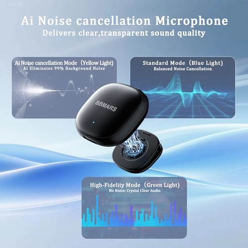 Ai Noise Cancelling Wireless Microphone USB+Wireless Microphone
