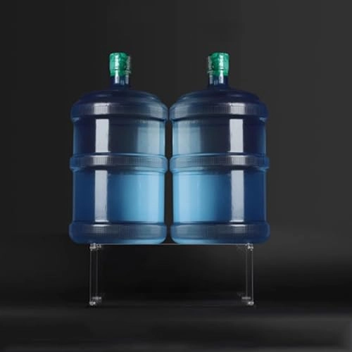 Acrylic Display Case (42172) - Transparent Base With Mirror 62 x 30 x 20 cm