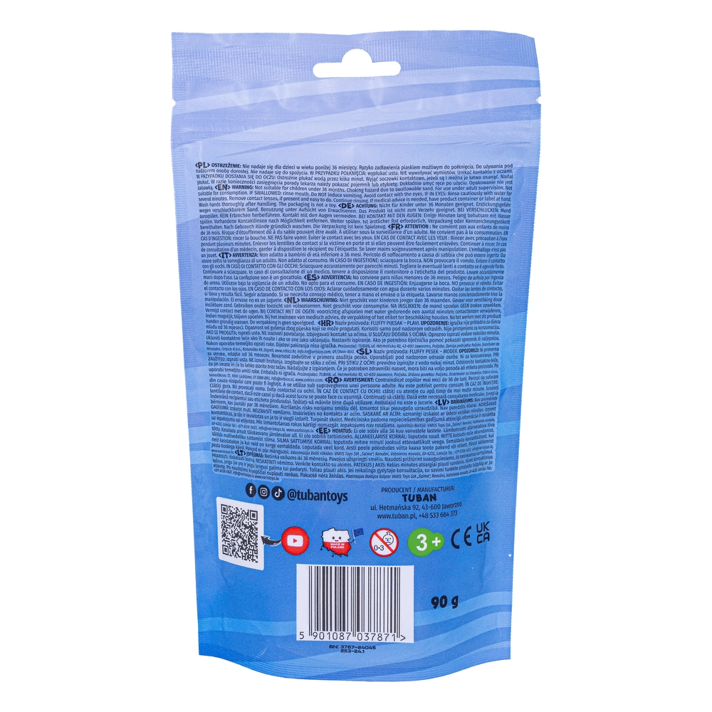 Fluffy Sand - 90g Blue