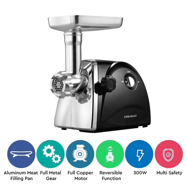 NMG205 - 300W Black Stainless Steel