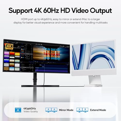 11 in 1 USB C Hub - iMac 24 inch