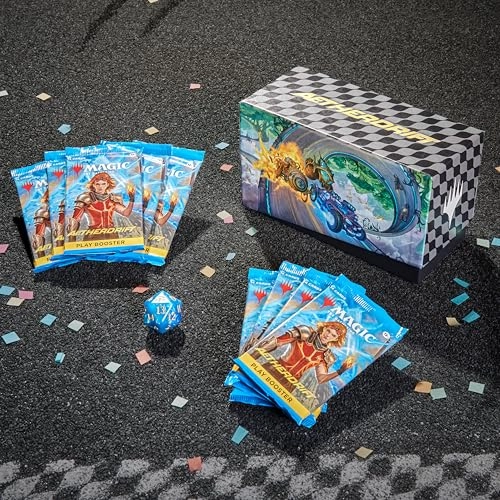 Aetherdrift Play Booster - 9pcs + Land cards - 40pcs + Alt-Art Card - 1pcs + Exclusive Accessories
