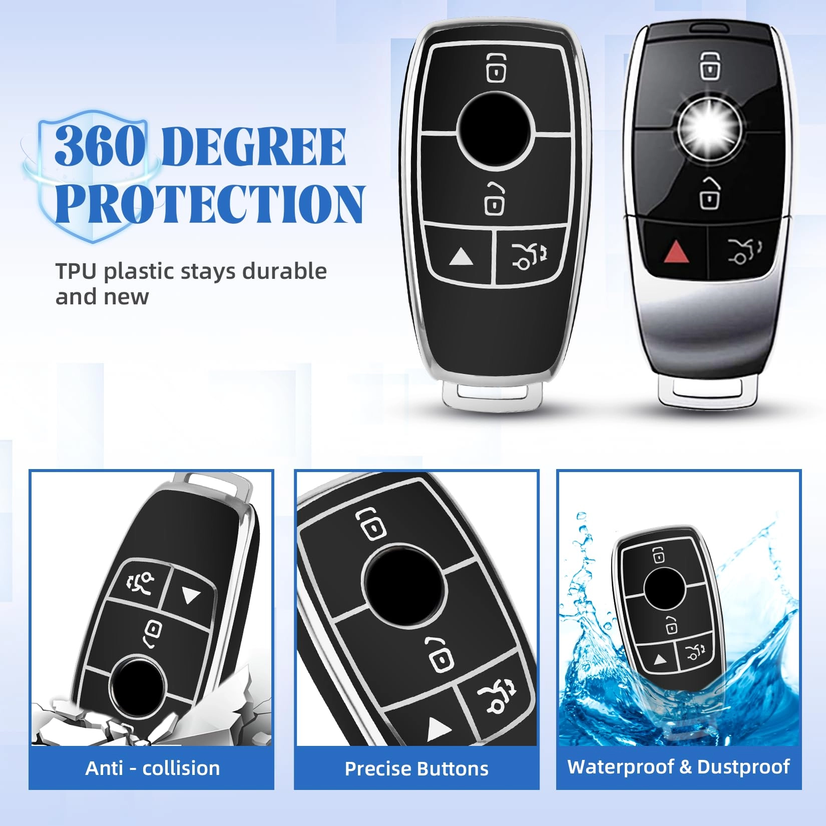 Key Fob Cover - E-Class S-Class A-Class C-Class G-Class