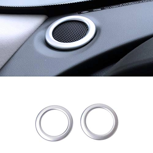 Inner Accessories Dashboard Speaker Cover Ring Decor Trim - Jaguar F-Pace X761 XF X260 XE X760 2016-2018 2015-2017