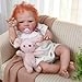 Reborn Baby Doll - 20 Inch Red Hair Open Eyes Ages 3+