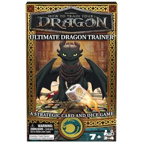 SPIN MASTER GAMES How to Train Your Dragon: Ultimate Dragon Trainer - Card Game Cooperative Play