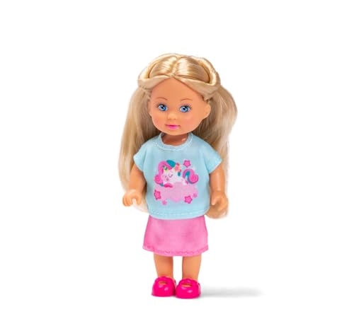 Evi Fashion Doll - 12 cm Unicorn Outfit Ages 3+