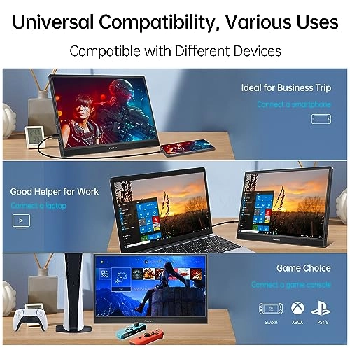 HDMI Gaming Monitor IPS - 780854557089 14 Inches 1920x1080