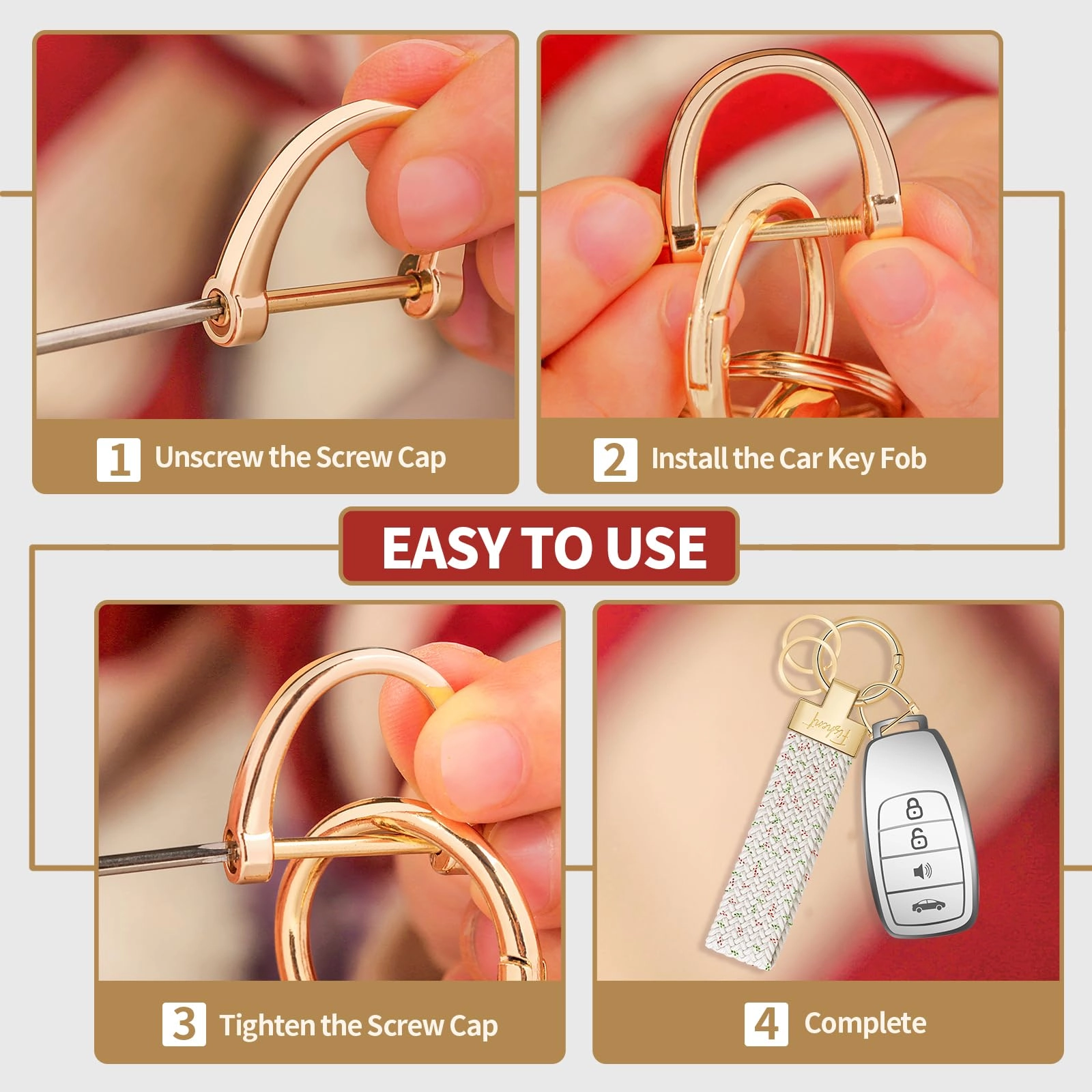 Stretchy Car Keychain - Fun