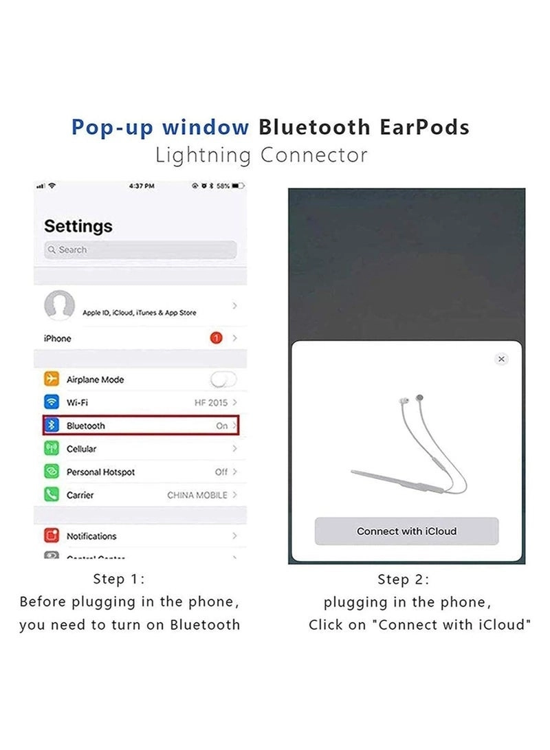 Lightning Headphone Wired Headset