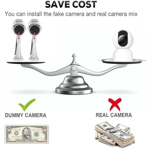 Dummy Solar Powered Camera - Outdoor