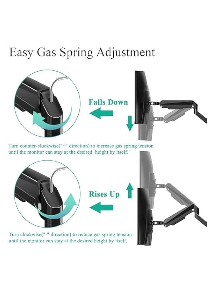 Single Monitor Desk Mount - 1 32 Inch