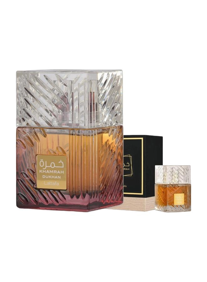 Lattafa KHAMRA - Eau de Parfum 100ml + KHAMRA DUKHAN - Eau de Parfum 100ml