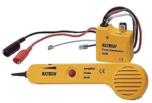 40180 Tone Generator and Amplifier Probe Circuit Finder Kit - 9 Volts RJ11 RJ45 Alligator clips