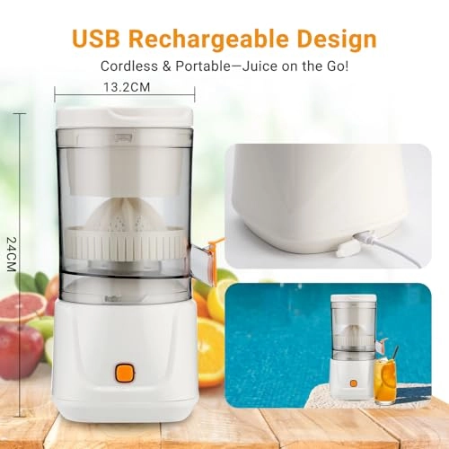 Electric Citrus Juicer - 600 Milliliters