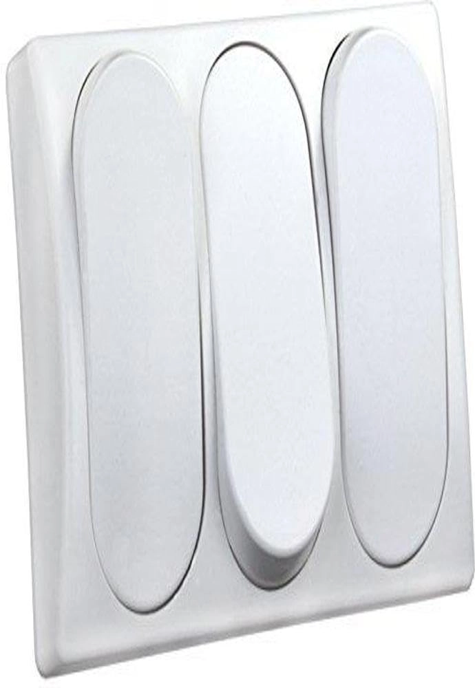 13595 13A 3-Gang 1-Way Switch