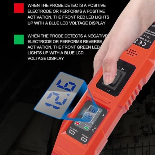 Car Circuit Tester - 8A 6 to 36V 2 Clips