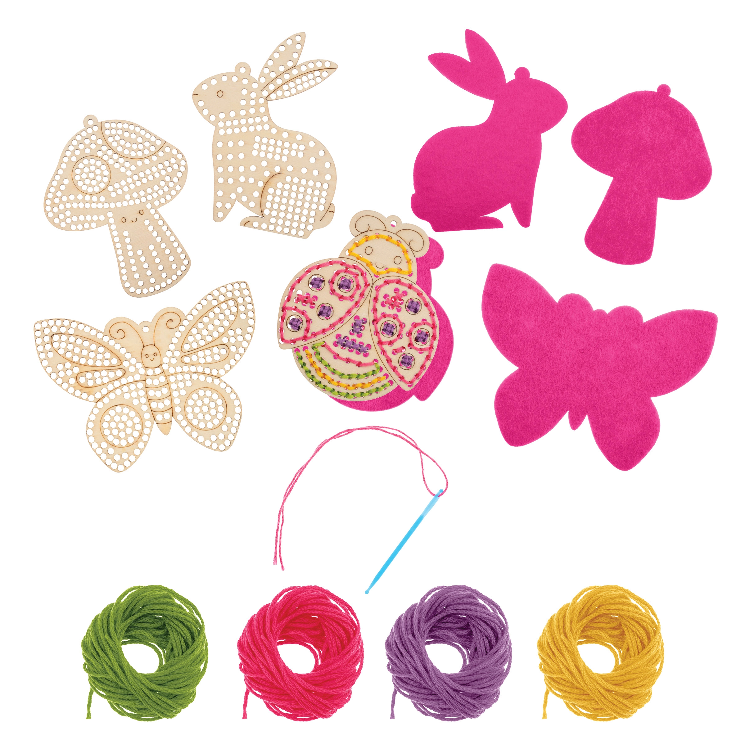 Wooden Lacing Card - Suitable for 3 years and above