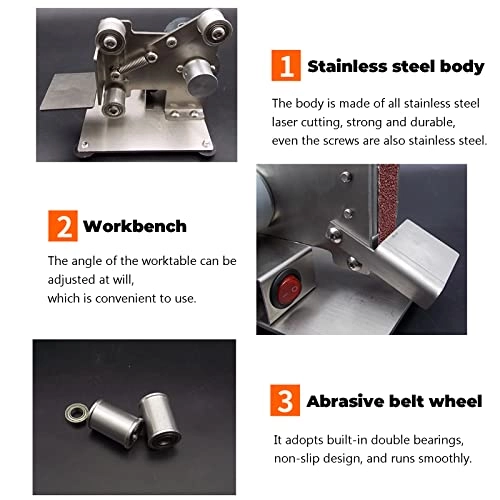 Double Axis Belt Sander - Variable Speed 950W 220V