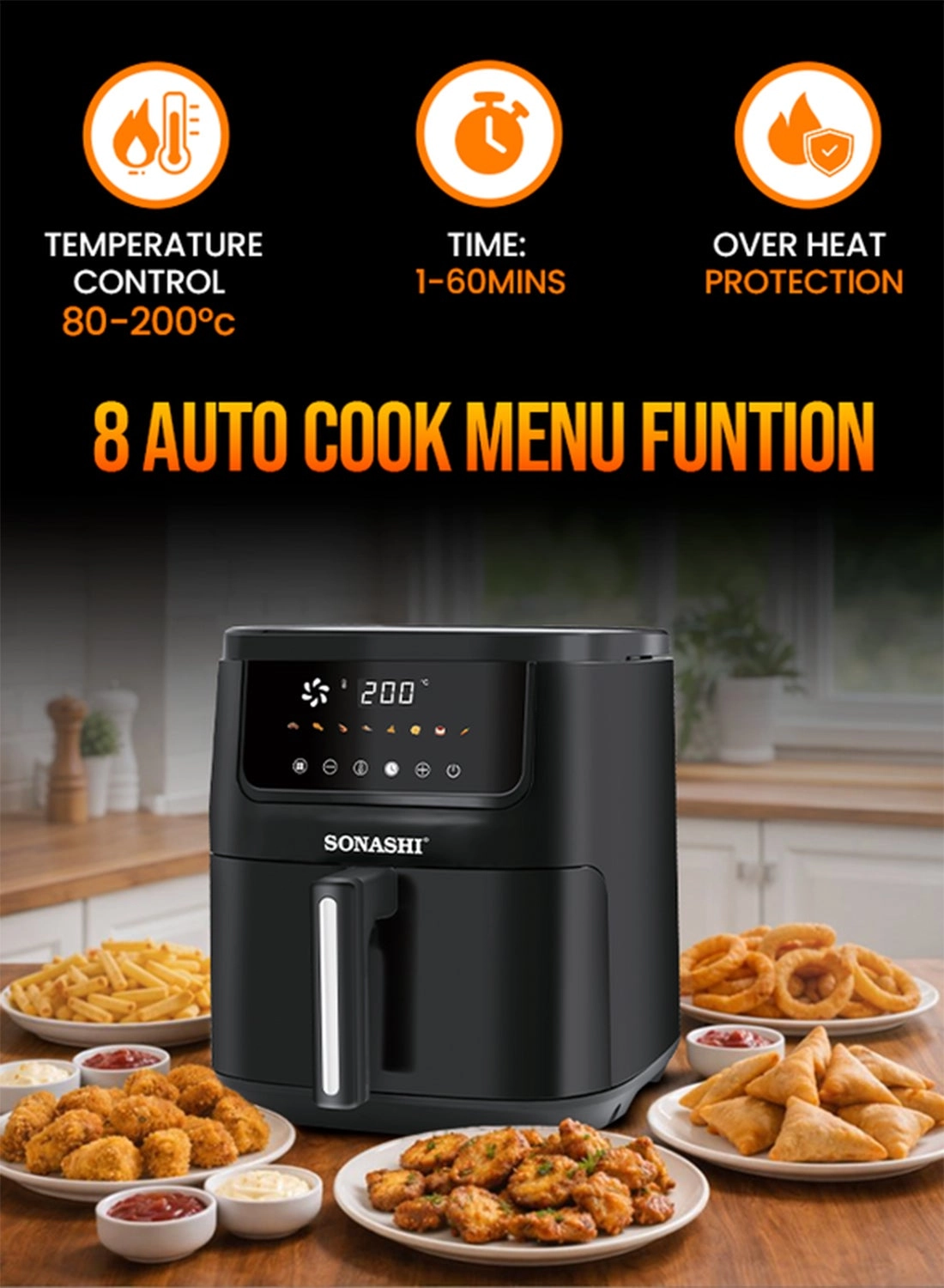 AIR FRYER SAF-620