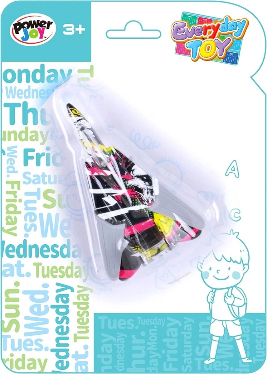 Everyday Pull Back Fighter Aircraft - 1pc