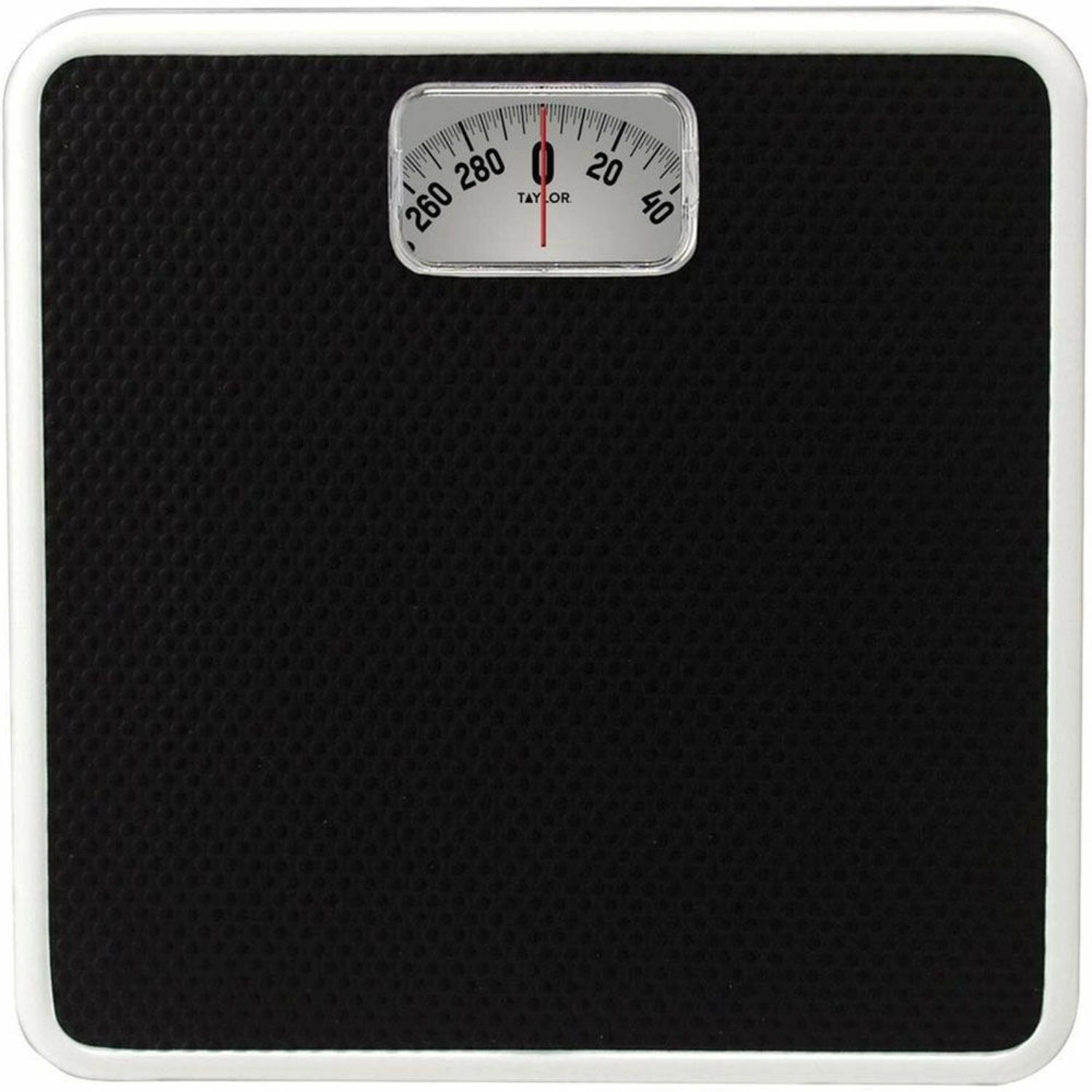 Analog Weighing Scale - 300 lb textured mat