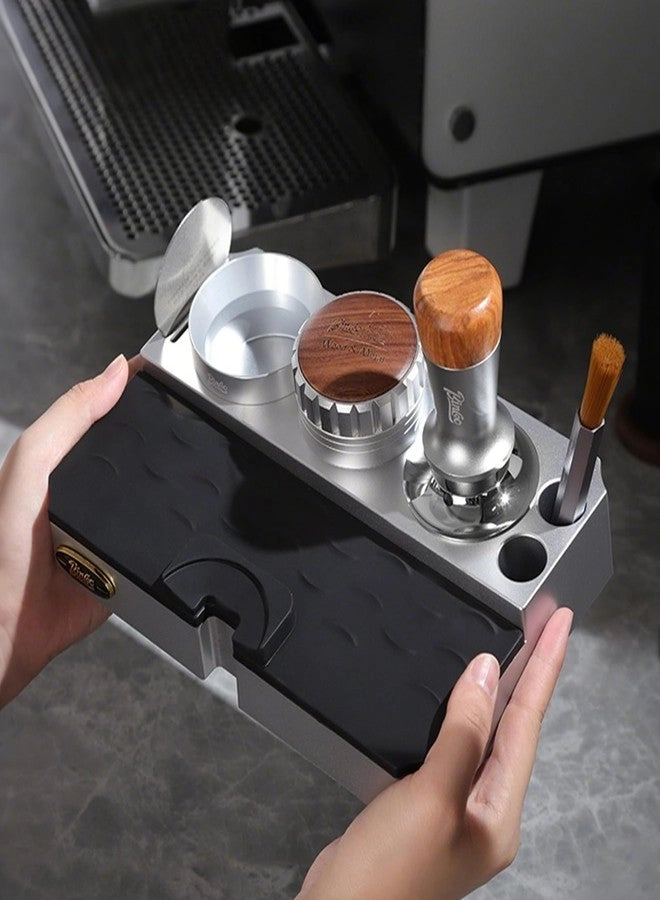 Espresso Tamping Station - Removable Mat Fits 58/54/53/51mm