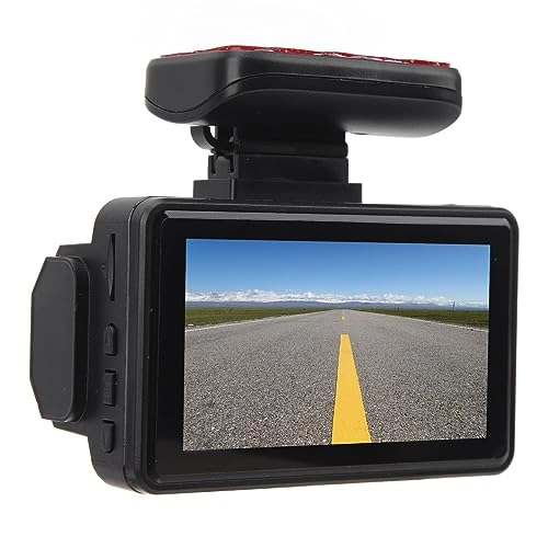 Car Driving Recorder Dual Lens Rotatable Dash Cam - 1080P