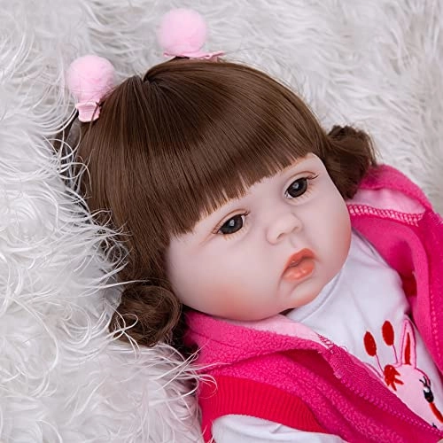 Reborn Baby Doll - 19 Inch Vinyl Girl