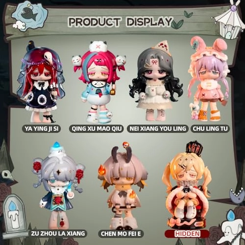 Crow Paradise Series Blind Box - 15 years old and above 6 blind boxes