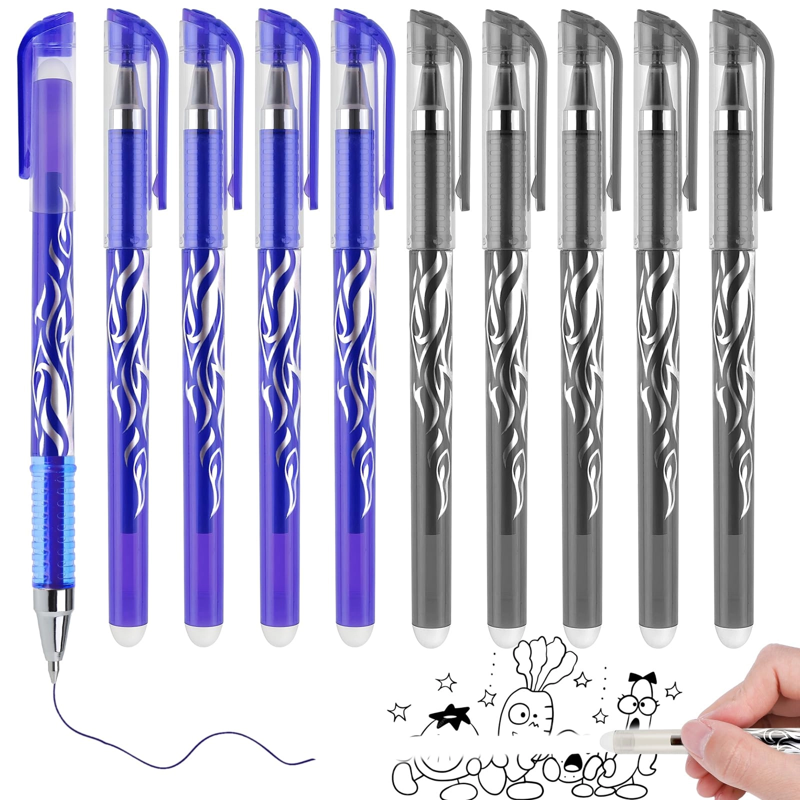 thboxes Erasable Pens - 10 Pcs 0.5 mm