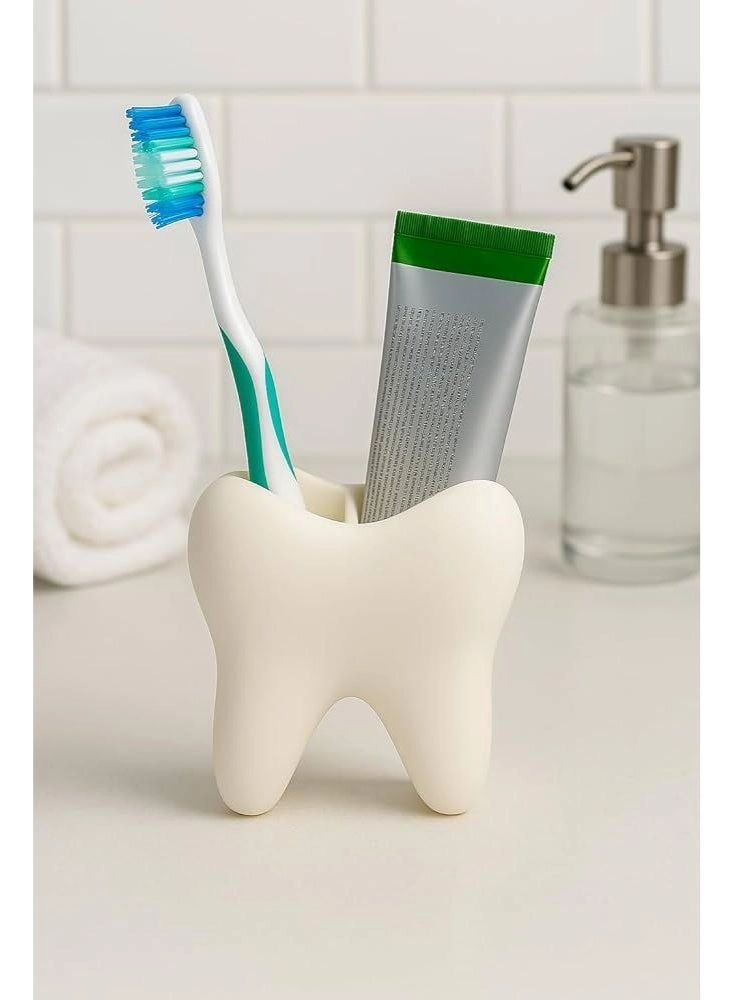 Remal 3D Tooth-Shaped Toothbrush Holder