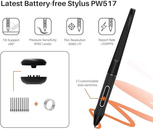 KAMVAS 16 - 344.16 x 193.59mm 8192Levels