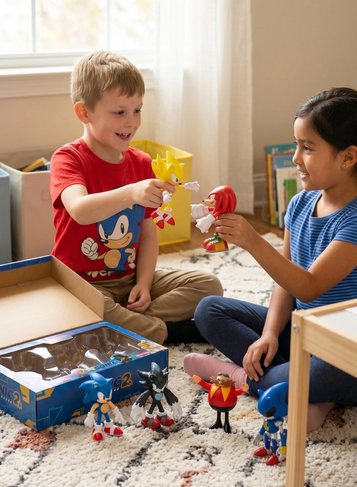 Adventure Heroes - Sonic + Tails + Knuckles + Shadow (3055) 6 pcs