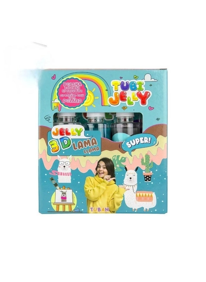 Tubi Jelly 3D Lama Activity Kit - 8+ years
