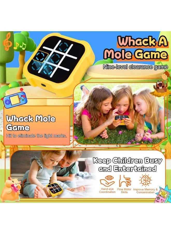 Electronic Tic Tac Toe Bolt Game - 4-in-1 Handheld
