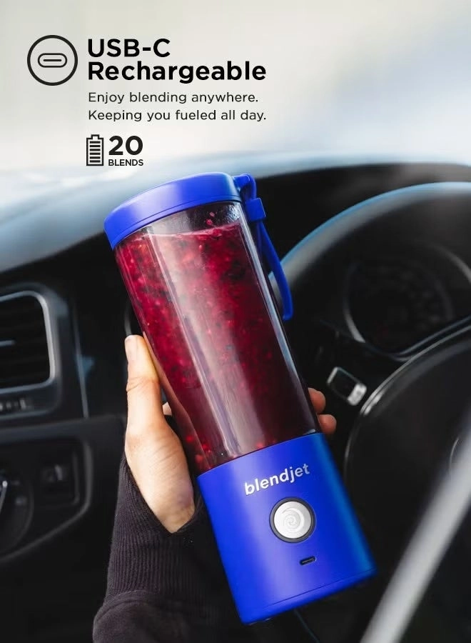V2 Portable Blender - Compact portable design USB-C rechargeable BPA-free construction