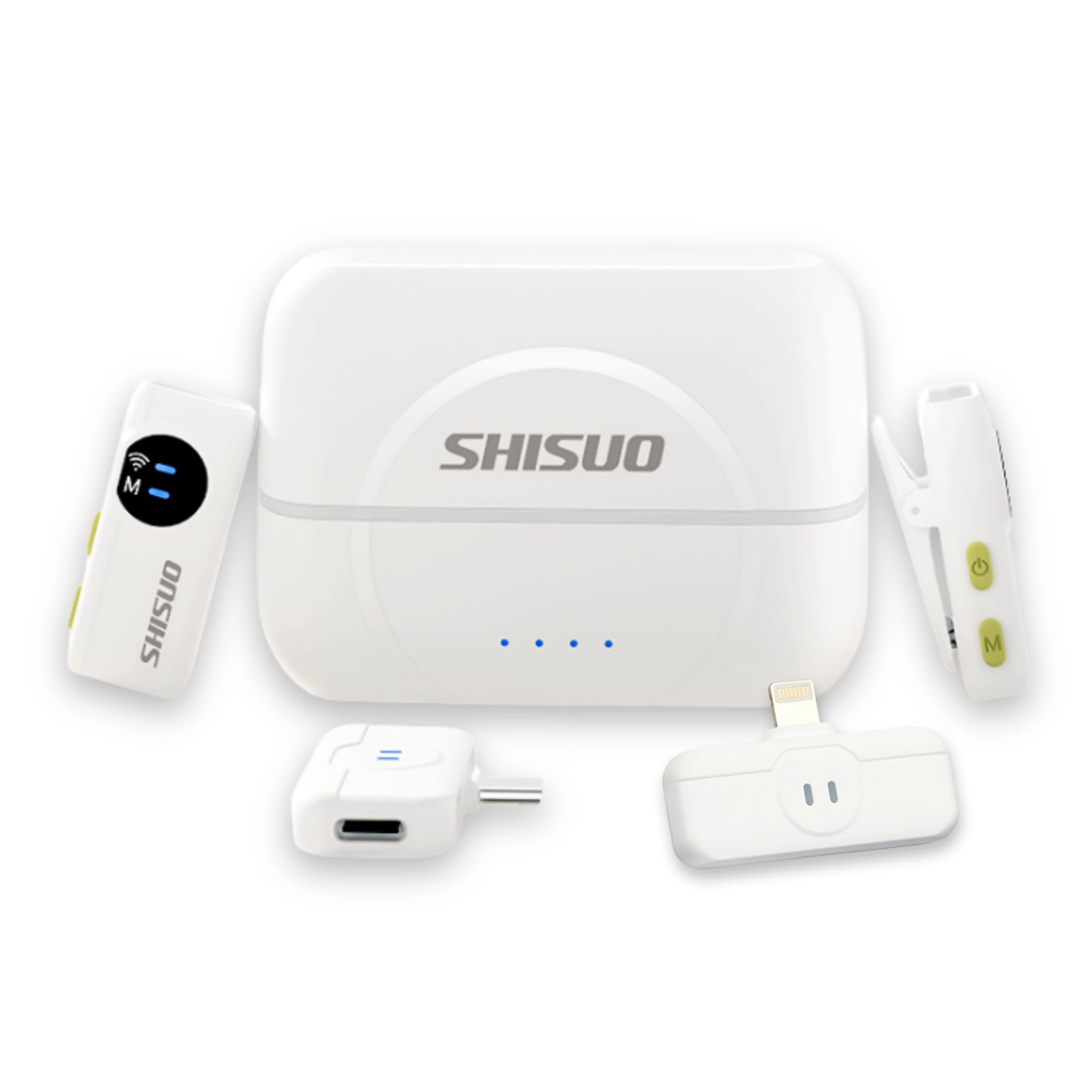 SHISUO Wireless Lavalier Microphone Wireless Microphone