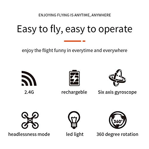 JX815-2 - Mini RC Drone 2.4Ghz 4 Channel