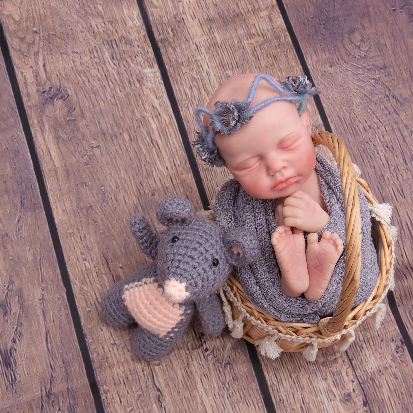 Reborn Baby Doll - 12 inch Full Body Silicone Baby Boy